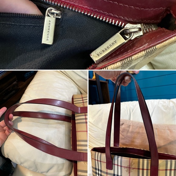 Burberry Tote in Haymarket nova check leather classic luxury that is always in! - Picture 10 of 10